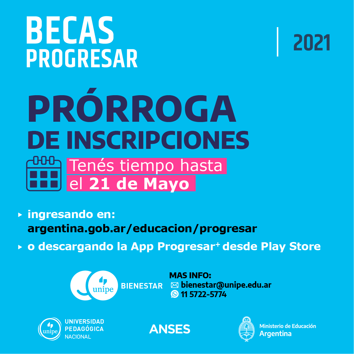becas prorroga