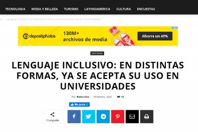 Lenguaje inclusivo: en distintas formas, ya se acepta su uso en universidades