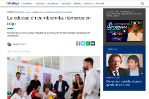 La educaci&oacute;n cambiemita: n&uacute;meros en rojo