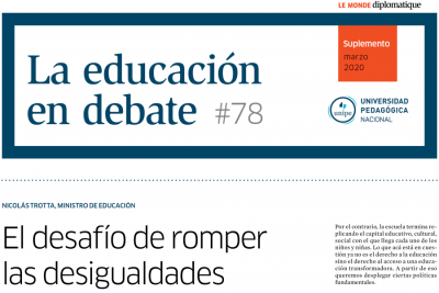 La Educaci&oacute;n en Debate, #78:  El desaf&iacute;o de romper las desigualdades