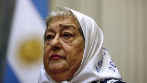 Pesar por el fallecimiento de Hebe de Bonafini