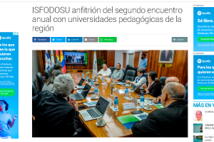 ISFODOSU anfitri&oacute;n del segundo encuentro anual con universidades pedag&oacute;gicas de la regi&oacute;n