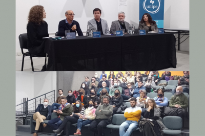 Reuni&oacute;n de docentes investigadores de UNIPE con autoridades de la Agencia I+D+i