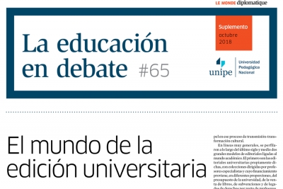 La Educaci&oacute;n en Debate, #65: "El mundo de la edici&oacute;n universitaria"