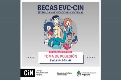 Becas EVC-CIN 2020. Toma de posesi&oacute;n