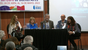 Se present&oacute; el libro "N&eacute;stor Kirchner, la educaci&oacute;n y la ciencia en la Feria del Libro