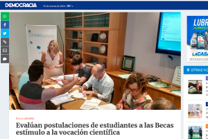 Eval&uacute;an postulaciones de estudiantes a las Becas est&iacute;mulo a la vocaci&oacute;n cient&iacute;fica