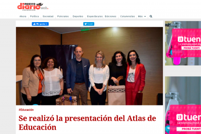 Se realiz&oacute; la presentaci&oacute;n del Atlas de Educaci&oacute;n