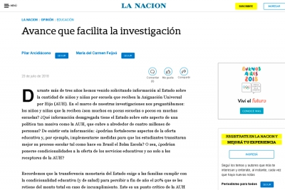 Avance que facilita la investigaci&oacute;n