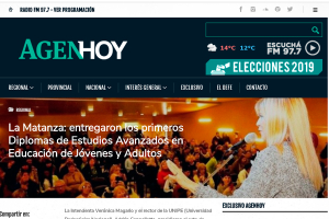 La Matanza: entregaron los primeros Diplomas de Estudios Avanzados en Educaci&oacute;n de J&oacute;venes y Adultos