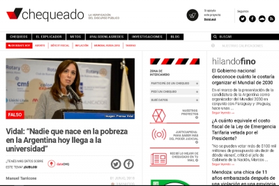 Vidal: &ldquo;Nadie que nace en la pobreza en la Argentina hoy llega a la universidad&rdquo;