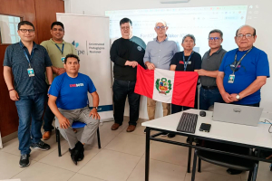 Estancia de trabajo junto a docentes de la Universidad Nacional de Educaci&oacute;n de Per&uacute;