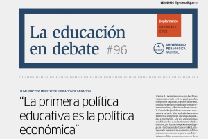 La Educaci&oacute;n en Debate, #96:  "La primera pol&iacute;tica educativa es la pol&iacute;tica econ&oacute;mica"