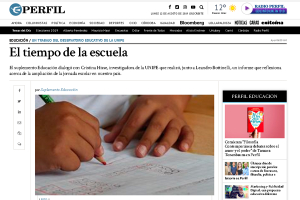 El tiempo de la escuela