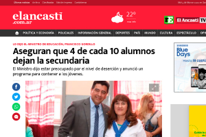 Aseguran que 4 de cada 10 alumnos dejan la secundaria