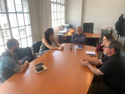 La UNIPE recibi&oacute; la visita de la Secretaria General de CONADU, Clara Chevalier