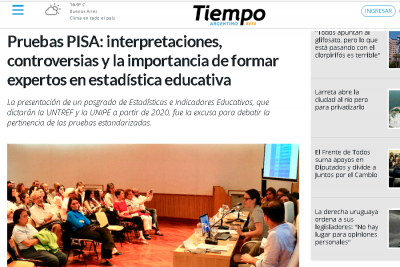 Pruebas PISA: interpretaciones, controversias y la importancia de formar expertos en estad&iacute;stica educativa