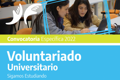 Lanzamiento Convocatoria Espec&iacute;fica 2022 de Voluntariado "Sigamos Estudiando"