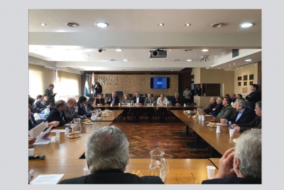 Firma de documento entre rectores de Universidades P&uacute;blicas y la Confederaci&oacute;n General del Trabajo (CGT)
