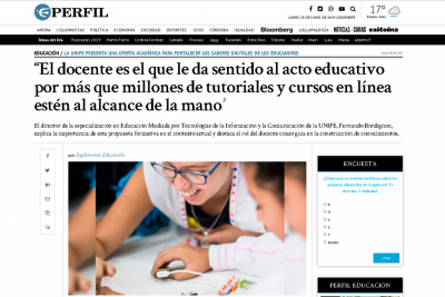 El docente es el que le da sentido al acto educativo por m&aacute;s que millones de tutoriales y cursos en l&iacute;nea est&eacute;n al alcance de la mano