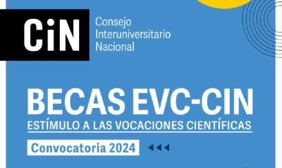 Becas Est&iacute;mulo a las Vocaciones Cient&iacute;ficas EVC-CIN - 2024 [Extensi&oacute;n del plazo de inscripci&oacute;n]