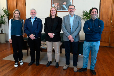 Encuentro institucional con la Provincia de Santa F&eacute; y la UNRaf