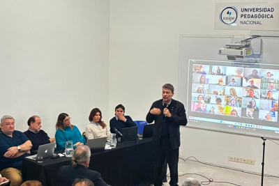 La UNIPE fue sede del curso "El Sistema Argentino de Cr&eacute;ditos Acad&eacute;micos SACAU. Definiciones y acciones para su implementaci&oacute;n"